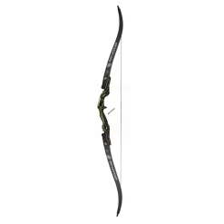 Mybo Pathfinder 17" Recurve Riser -Bow Arrow Discount Store 17 complete green web