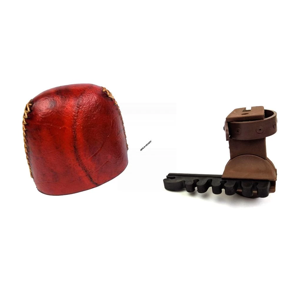 Selway Archery Leather Strap-On Quiver 2 Selway Archery Leather Strap-On Quiver - Image 2