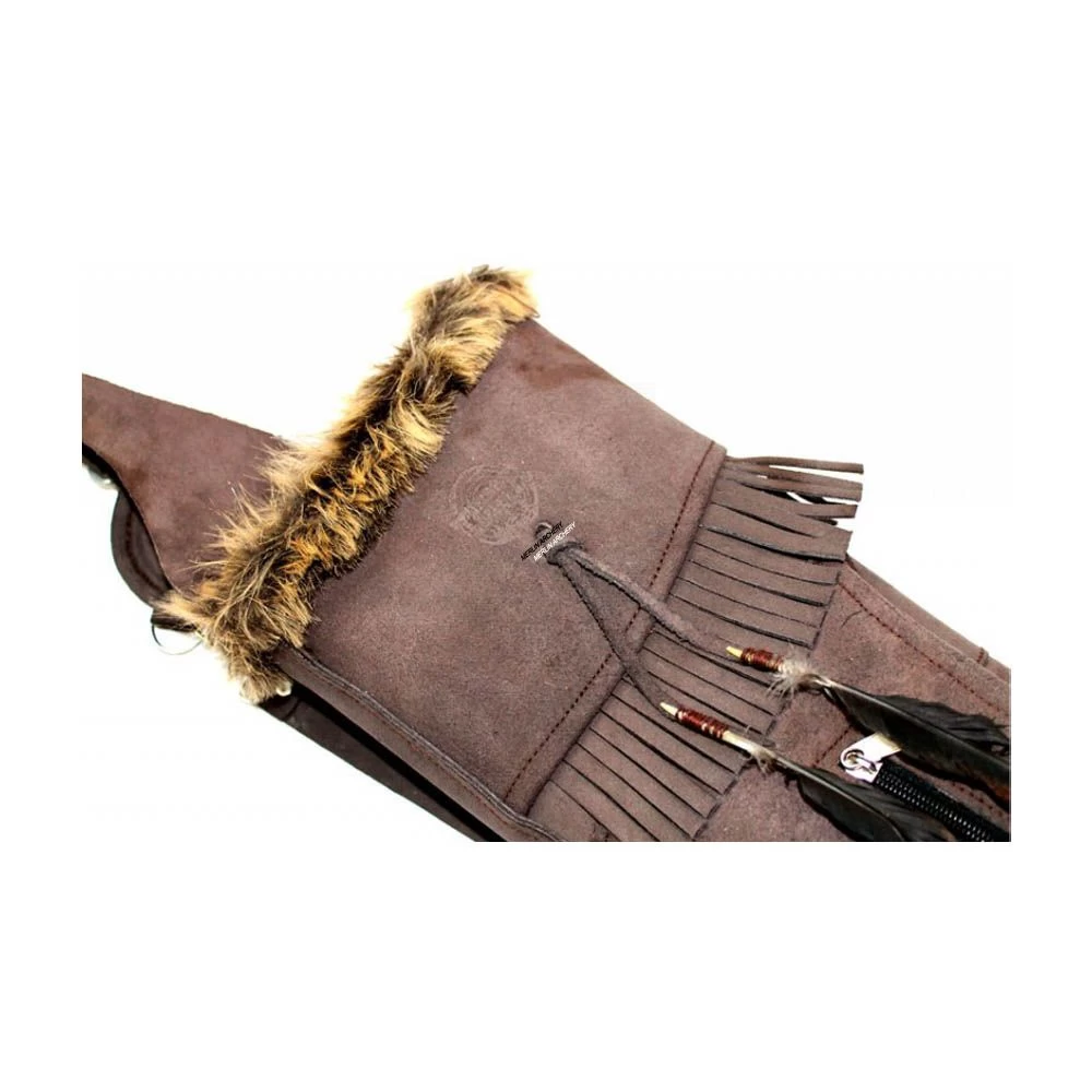 Timber Creek Leather Back Quiver Big Bear Deluxe 2 Timber Creek Leather Back Quiver Big Bear Deluxe - Image 2