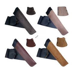 Atilla Custom Leather Target Quiver And Arm Guard