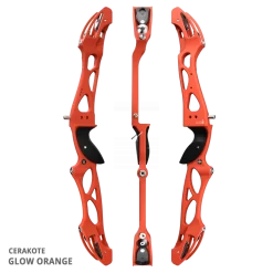 Mybo Elite 25" Recurve Riser 2024 -Bow Arrow Discount Store elite glow orange 852614