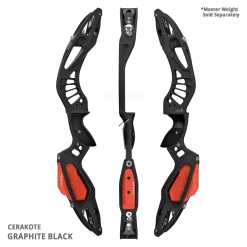 Mybo MYKAN 25" Barebow Riser 2024 -Bow Arrow Discount Store mykan graphite black 852619