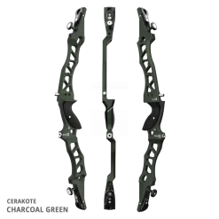 Mybo Wave XL 27" Recurve Riser 2024 -Bow Arrow Discount Store wave xl 27 charcoal green 852581