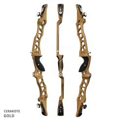 Mybo Wave XL 27" Recurve Riser 2024 -Bow Arrow Discount Store wave xl 27 gold 852587