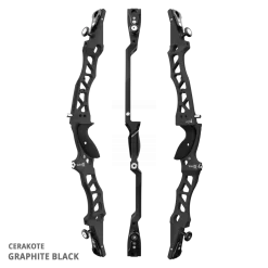 Mybo Wave XL 27" Recurve Riser 2024 -Bow Arrow Discount Store wave xl 27 graphite black 852579