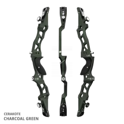 Mybo Wave XS 23" Recurve Riser 2024 -Bow Arrow Discount Store wave xs 23 charcoal green 852541 2