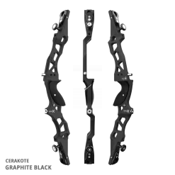 Mybo Wave XS 23" Recurve Riser 2024 -Bow Arrow Discount Store wave xs 23 graphite black 852539 2