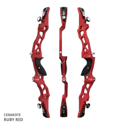 Mybo Wave XS 23" Recurve Riser 2024 -Bow Arrow Discount Store wave xs 23 ruby red 852542